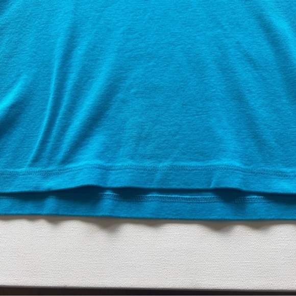 EUC Anne‎ Klein Women's Short Sleeve Blue Size Large 🔥🏌️ (R) - Picture 5 of 7